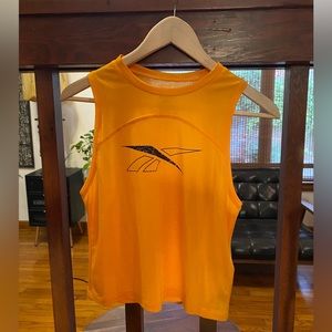 NWT. Reebok- crop logo tank.   XS